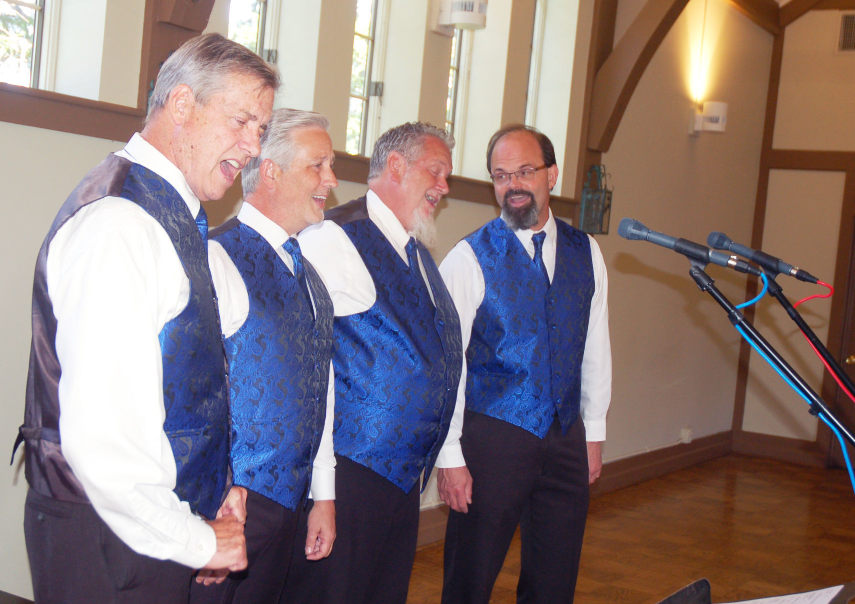 Geneva Quartet barbershop singers - 1